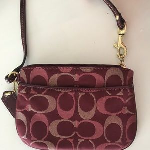 Coach Wristlet